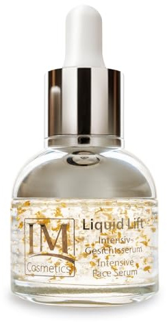 Genius IM Cosmetics Liquid Lift Intensiv Gesichtsserum – Anti-Aging Serum für Gesicht, frische Haut, Anti Falten Gesichtspflege, regt Kollagenproduktion an, alle Hauttypen, 30 ml | Dr. Michaela Fuchs