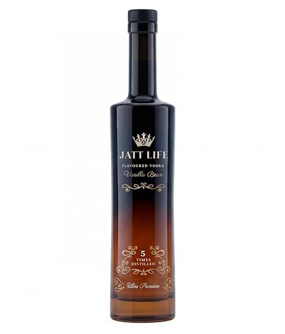 Jatt Life Vanilla Vodka 70cl | Ultra Premium Vodka | Made in Britain | Award Winning Spirit