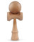 Ganzoo Kendama aus Buchen-Holz, Original Japanisches Traditionelles Holz-Sportgerät mit Kugel, Schnur und Fangteller für Geschicklichkeit/Balancing, Geschenk-Idee (Holz clean)
