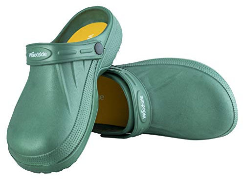 Woodside Clog Shoe, Multipurpose - Green Size 5