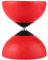 Alomejor Diabolo à Triple roulement Triple roulement à Billes Professionnel YoYo avec de contrôle(Red)