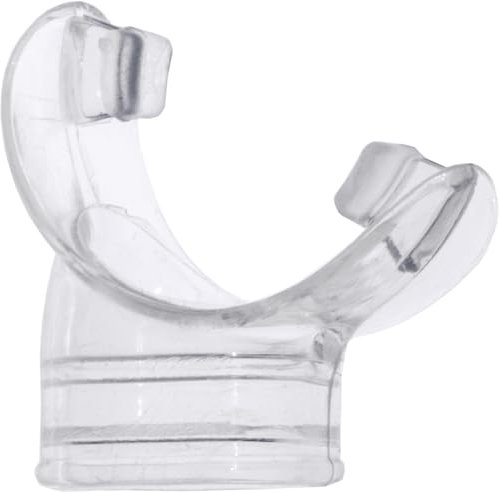 CRESSI Clear Original Mundstück für Schnorchel Gamma und Sigma, durchsichtig, Einheitsgröße