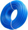 HET 1.6mm x 100m Strimmer Lines, Heavy Duty Grass Trimmer Line Brush Cutter Nylon Round Rope for Garden Grass Strimmer Electric (Blue)