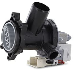 DL-pro Ablaufpumpe für Whirlpool Bauknecht 480111100786 461974644711 Indesit Ariston C00310955 Laugenpumpe Magnettechnikpumpe Pumpe für WAK WA WAO Waschmaschine