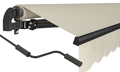 empasa manuelle Gelenkarmmarkise Markise 'Start' Sonnenmarkise Sonnenschutz Alu/Polyester komplett vormontiert, in verschiedenen Größen und Farben