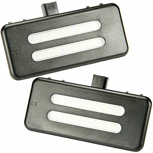 LED Spiegel Beleuchtung von Recambo passend für BMW X1 E84, X3 F25, X4 F26, X5 E70, X6 E71