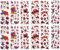 CHUANGOU 12 Bögen Aufkleber Set， Spiderman Schwammaufkleber， 3D Schaumstoff Stickers，Superhelden-Charakter-Cartoon-Aufkleber.