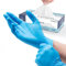 Merrimen | Gloves, disposable gloves, Multi purpose & extra strong, Powder free vinyl gloves, Box of 100 Blue, 1 Pack L