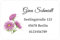 48 PERSONALISIERT Adressaufkleber Weihnachten/Hochzeit address Aufkleber Rücksendung Adresse Etiketten Geschäftsadresse Gastgeschenk Sticker 60mmx40mm - Rec011 (001 Gänseblümchen)