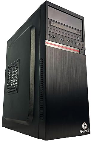 Golook PC Desktop Fisso Lavoro Ufficio i5-11400 RAM 8GB DDR4 3200MHZ 1TB SSD M.2 NVME WiFi Grafica UHD Intel 730 Windows 11 Pro Masterizzatore CD DVD Computer