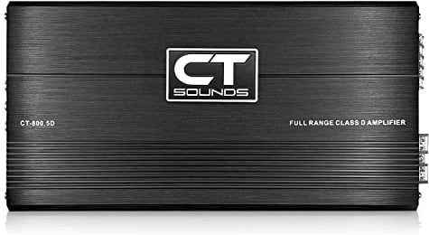 CT Sounds CT-800.5D 1000 Watt Full-Range Class D 5-Channel Car Amplifier