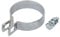 Auspuffschelle 60mm chrom Schalldämpfer Schelle kompatibel mit Zündapp Puch Kreidler Hercules Mofa Moped Mokick