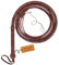 Indiana Jones Marrone Pelle Frusta Intrecciato in 16 Trecce Professionale Frusta del Toro Pelle di Canguro Frusta Forte Che schiocca (4 Piedi (1,21 Metri))