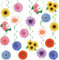 40 Stück Sonnenblumen Hängende Wirbel Frühling Sommer Gänseblümchen Hängender Strudel Dekorationen Daisy Blume Party Kindergeburtstag für Mädchen Damen Geburtstag Hochzeit BabyShower Garten Themen