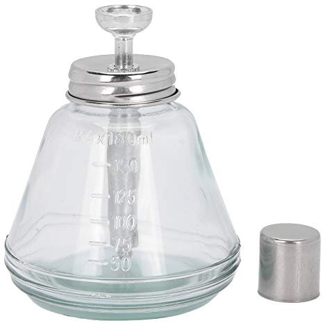 180ml Distributeur de Bouteilles de Presse, Distributeur d'eau Cirage de Chaussures Distributeur de Pompe Liquide de Type Presse Dissolvant de Vernis à Ongles Bouteille Rechargeable
