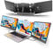 domyfan Monitor Portátil para Portátil,14 FHD 1080P IPS Triple Extensor de Pantalla para Portátil Compatible con 13.3 -17 Mac, Windows,Android,Chrome,Switch,PS
