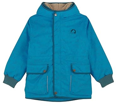 Finkid Kamu Ice 2 in 1 Kinder Outdoorparka mit herausnehmbarem Steppfutter und reflektierendem Animal Print