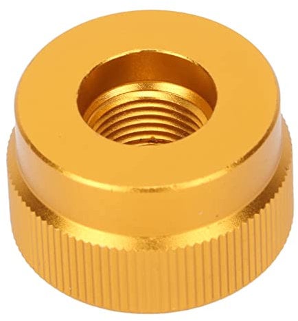 Focket Kartuschen-Konverterventil, Leichter Gastank-Adapter für Leichten Ventilator (Gold)
