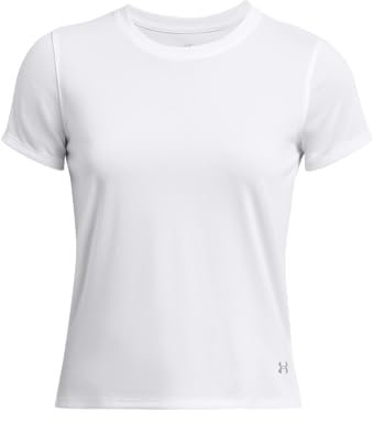 Under Armour Women's UA Launch Shortsleeve Shirt White