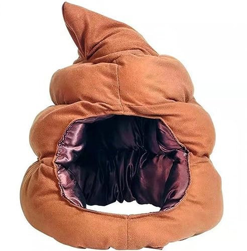 Lpitoy Poop Head Maske Süßer Hut Full Face Poop Weiche Plüschhut Stoffed Poo Hut Für Maskerade Bar Party Geburtstagsgeschenk