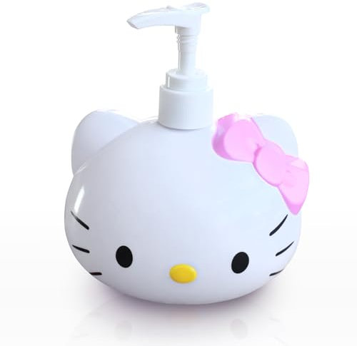 HandyCute® Hello Kitty Seifenspender, ideal für Shampoo, Reinigungsmittel und Desinfektionsmittel