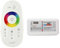Vetrineinrete® Centralina controller per strip led rgb 2.4 GHz RF wireless touch screen con telecomando rgb DC12/24V