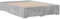 vidaXL Bettgestell, Bett mit Schubladen, Bettrahmen mit Sperrholzlatten, Doppelbett für Schlafzimmer, Schubladenbett, Betongrau 120x200cm Holzwerkstoff