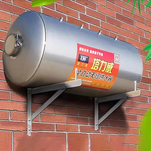 Druckbehälter Druckbehälter aus Edelstahl zur Wandmontage mit Installationssatz, Wasserbrunnen-Druckbehälter 18 Bis 132 Gallonen für Warmwasserbereiter, Automatischer Wassertank(59x80cm (120L/31 gal))