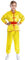 Mufeng Mädchen Tai Chi Uniform Langarm Kung Fu Shirt Mit Wushu Hose Chinesisch Kung Fu Wing Chun Stickerei Kostüm Set Trainingsauzug Gelb 122-128