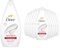 Dove Velvet Glow Body Wash 0% Sulfate SLES for Women Made with Naturally Derived Cleansers and Plant Based Moisturiseres Gently Cleanses for Softer and Smoother Skin, 450ml Pack of 3