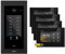 Balter EVO HD Touch 7 Schwarz Video Türsprechanlage mit RFID/Codemodul Set für bis zu 1000 Teilnehmer (1x Türstation mit Full HD-Kamera, 4X 7 Zoll Monitor, 2-Draht Bus, 175° Weitwinkel)
