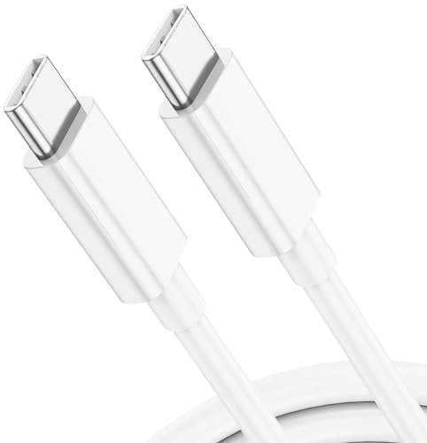 AYMBH Universal USB C to USB C 100W Charger Cable, 1m Fast Charge & Data Transfer for iPhone 15, MacBook Pro 2020, iPad Pro, Galaxy S20, Google Pixel, Huawei – Durable, High-Speed Type C to C Cord