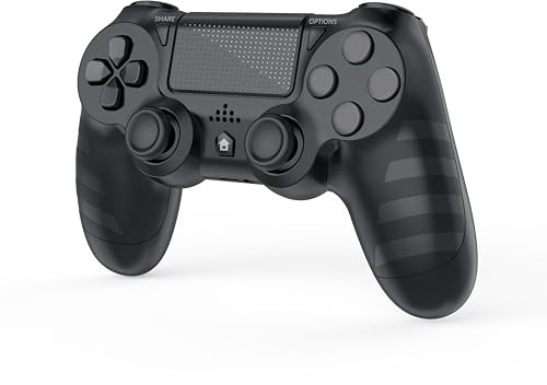 DYONDER Wireless PS4 Controller for PS4/Pro/Slim & PC – 1000mAh Battery, 6-Axis Motion Sensor, Audio Jack