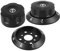 TIDTALEO 2pcs Oven Knob Replacement Accurate Temperature Control Compatible Gas Stove and Fryer Easy to Install Thermostat Knob for Kitchen Appliances