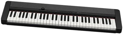 Electronic Keyboard Portable Musical Instrument 61 Keys Electronic Organ(Black)