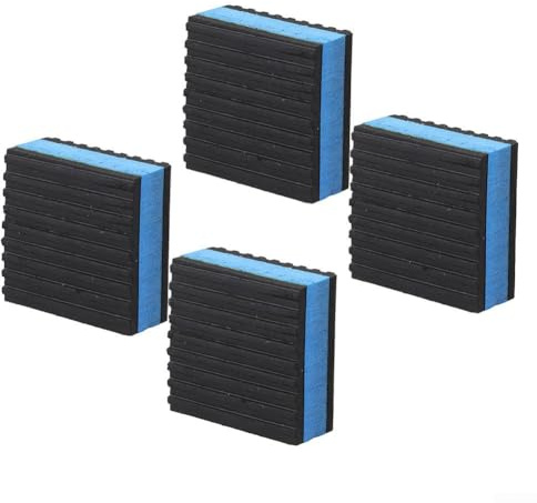 4Pcs Rubber EVA Shock Pads, Solation Vibration Absorbing Pad Damping Mat Anti-Skid Noise For Air Compressors Heat Pumps Washing Machines Dryers