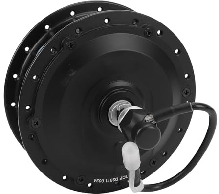 Alomejor 48V 500W Elektrofahrrad-Nabenmotor-Umrüstsatz für Vorderradantrieb, Wasserdichter Motor aus Aluminiumlegierung für Mountainbikes, Cruiser mit 30 Km/h Geschwindigkeit und 63 Nm Drehmoment