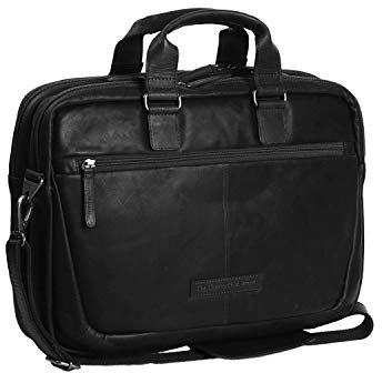 The Chesterfield Brand Seth Samuel - Laptoptasche 15 Leder 40 cm black
