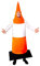 I LOVE FANCY DRESS VERKEHRS Kegel KOSTÜM Warnzeichen LEITKEGEL Schaumstoff = ORANGE WEIß GESTREIFTER ABGRENZUNGS VERKLEIDUNG=VERSCHIEDENEN STÜCKZAHLEN= 1 KOSTÜME