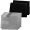SPARES2GO Cooker Hood Grease Filter Kit for Bosch Kitchen Extractor Fan Vent (4 x Grease, 2 x Carbon Filters)