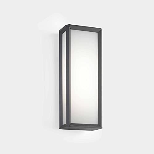 LEDS C4 Skat Outdoor LED Box Wandlaterne Urban Grey, Weiß IP65 21.8W 2700K