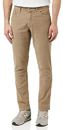 Hackett London Men's Moleskin 5 Pkt Pants, Desert Taupe, 40W/30L
