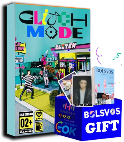 NCT Dream - Glitch Mode [Glitch ver.] (2nd Album) Album+Pre Order Limited Benefits+BolsVos K-POP eBook (21p), Photocards