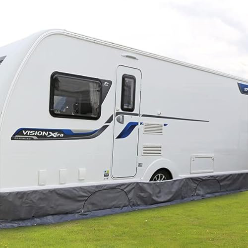 The Urban Company Caravan Awning Draft Skirt Quest Draughtstore Deluxe with Organiser Spaces
