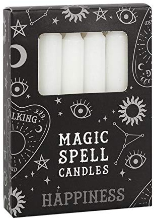Spell Candle - Wunschkerze, Black Magic, Witchcraft, Hexe (Happiness)