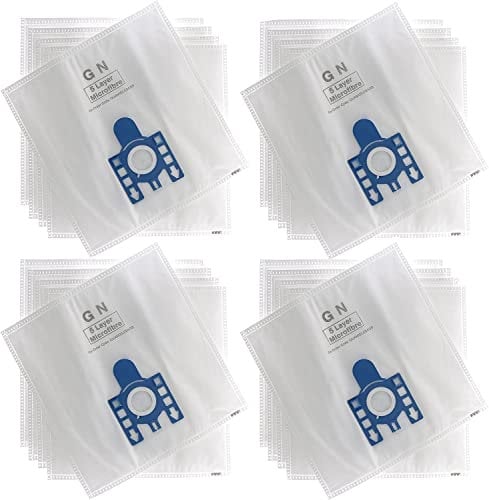 Avern (20 Bags) + 4 Filters GN Type Vacuum Hoover Bags For Miele Classic C1 Complete C2 C3 Cat & Dog , Powerline , Silence Ecoline Vacuum Cleaners