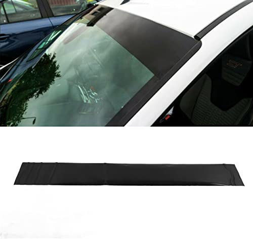 Tira Solar Delantera del Coche Parabrisas Tira Solar Etiqueta De La Ventana Calcomanía De Vinilo Parabrisas Película Fundida Pegatinas Universal para La Mayoría De Los Automóviles 5.51x0.79in