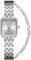 CIVO Armbanduhr Damen Silber Edelstahl Rechteck Analog Damenuhr mit Armband Minimalistisch Designer Wasserdicht Quarz Uhr Frauen
