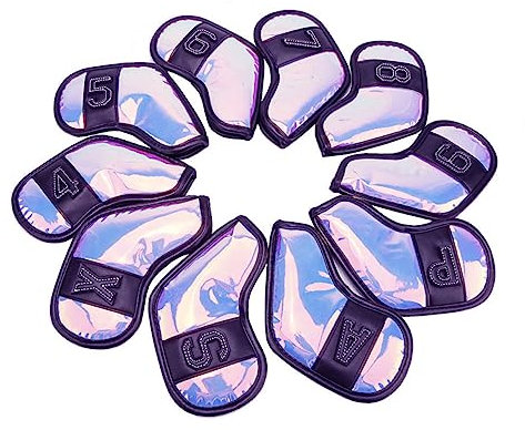 BESPORTBLE 10pcs Golf Driver Covers Iron Covers Putter Accessory Professional Club Head