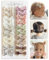 Pinzas para el pelo para bebés y niñas, 20 horquillas de algodón totalmente forradas, accesorios antideslizantes para bebés y niños pequeños Cherssy